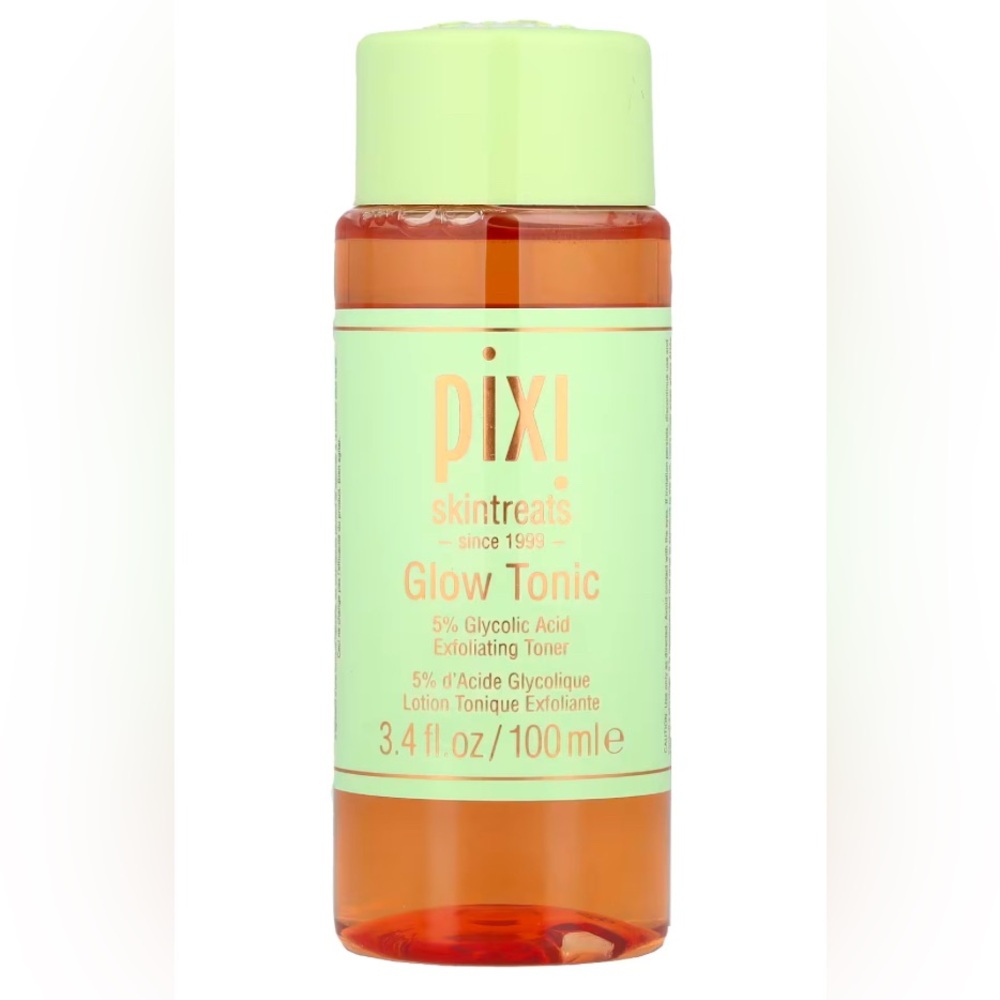 Pixi Beauty Skintreats Glow Tonic Exfoliating Toner (3.4 fl oz / 100 ml) New